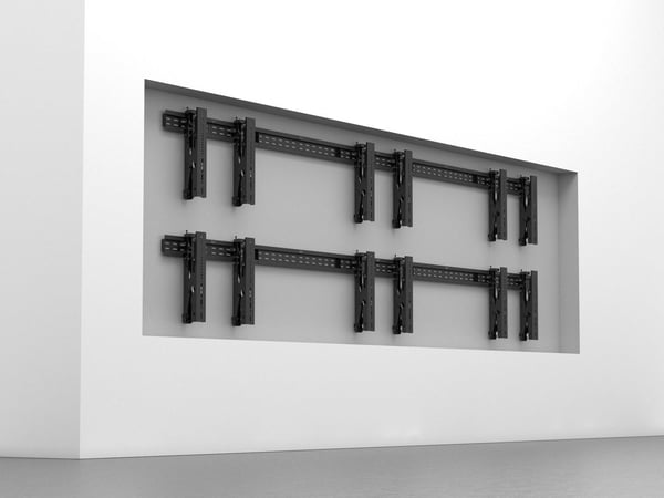 Multibrackets 0513 skærmbeslag til skiltning 177,8 cm (70") Sort