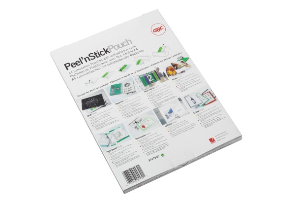 GBC Peel'nStickTM A4-laminointitasku itseliimautuva 100mic/100kpl