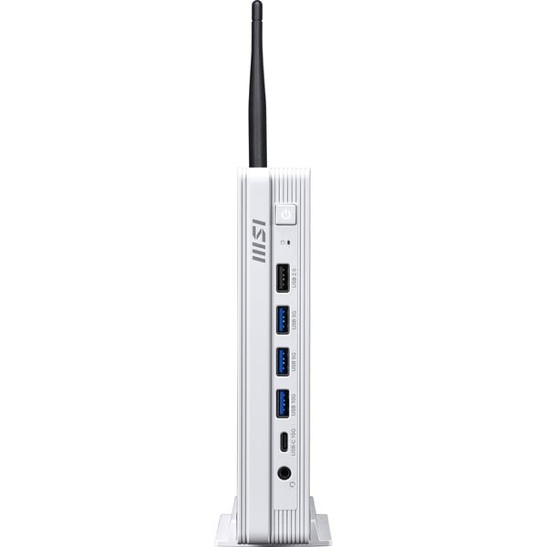 MSI PRO DP10 A14MG-007BEU persondatorer/arbetsstationer Intel® Pentium® Gold G7400 1,1L storlek PC Mini-PC, barebone Vit