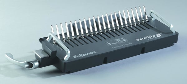 Fellowes Galaxy E Comb Kambindemaskine 500 ark Sort, Sølv