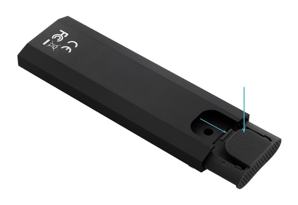 TooQ TQE-2231B tallennusaseman kotelo SSD-kotelo Musta M.2