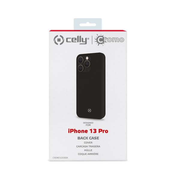 Celly Cromo mobiltelefon etui 15,5 cm (6.1") Cover Sort