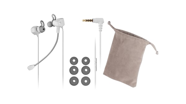 Mars Gaming MIHXW hörlur och headset Kabel I öra Spela Vit