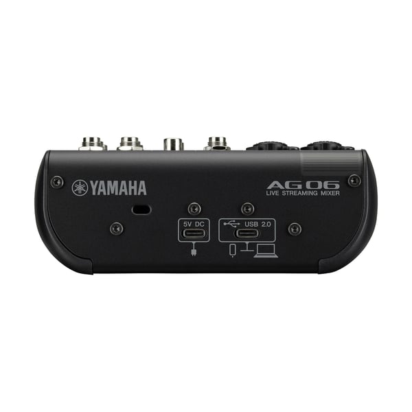 Yamaha AG06MK2 6 kanaler Svart