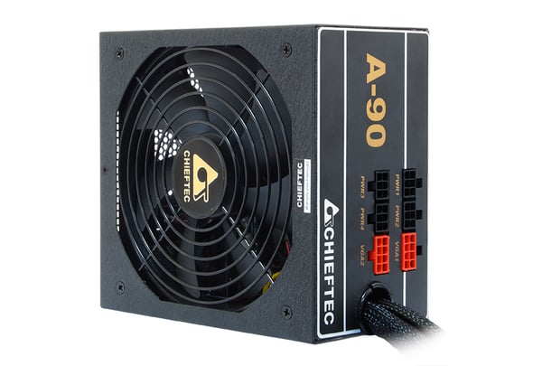 Chieftec GDP-750C strömförsörjningsenheter 750 W 20+4 pin ATX PS/2 Svart