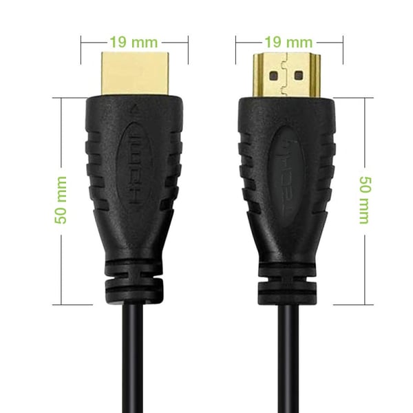 Techly ICOC HDMI2-4-030 HDMI-kaapeli 3 m HDMI-tyyppi A (vakio) Musta