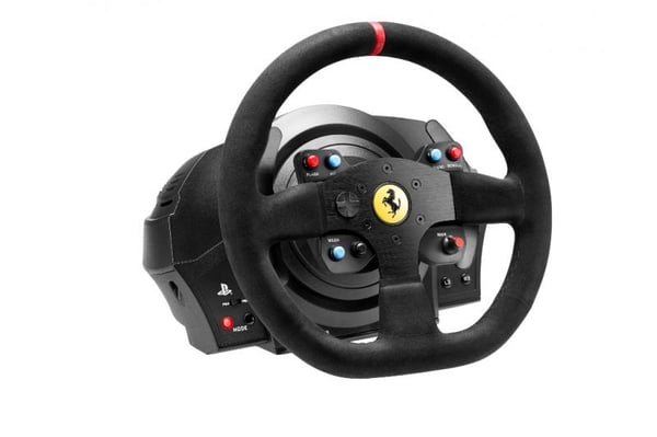Thrustmaster T300 Ferrari Integral Racing Wheel Alcantara Edition Svart Ratt + Pedaler Analog / Digital PC, PlayStation 4, Playstation 3