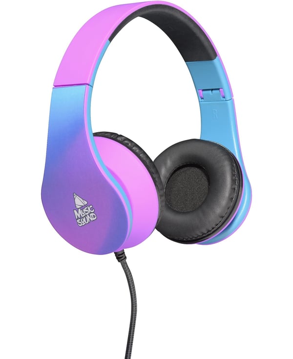 Music Sound 8018080341458 Headset Ledningsført Opkald/musik Micro-USB Lilla Music Sound 8018080341458 Headset Ledningsført Opkald/musik Micro-USB Lilla