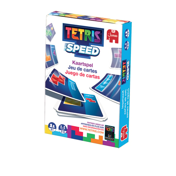 Jumbo Tetris Speed Kortspel Passa ihop