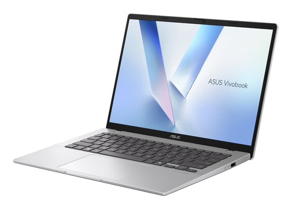 ASUS Vivobook 14 M1407GA-LY012W Copilot+ PC AMD Ryzen AI 7 445 Laptop 35,6 cm (14") WUXGA 16 GB DDR5-SDRAM 512 GB SSD Wi-Fi 6 (802.11ax) Windows 11 Home Sølv QWERTY Hollandsk