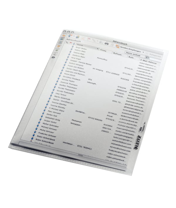 Leitz 40050003 folder Polypropylen (PP) Transparent 150 x 210 mm (A5)