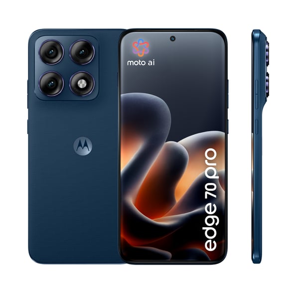 Motorola edge 70 pro 17,2 cm (6.78") Kaksois-SIM Android 16.0 5G USB Type-C 12 GB 512 GB 6500 mAh tummansininen