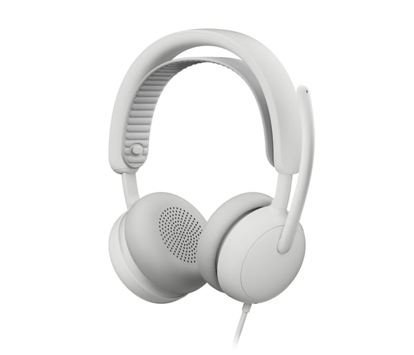 Logitech 981-001617 kuulokkeet ja kuulokemikrofoni Langallinen Pääpanta Puhelut/Musiikki USB Type-C / USB Type-A Valkoinen