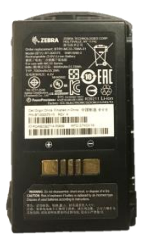 Zebra BTRY-MC33-70MA-10 reservedel til håndholdt, mobil computer Batteri