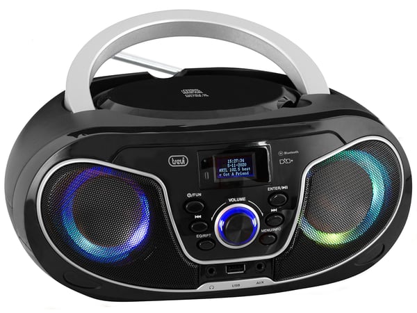 Trevi CMP 588 DAB Analog DAB, DAB+, FM Sort MP3-afspilning