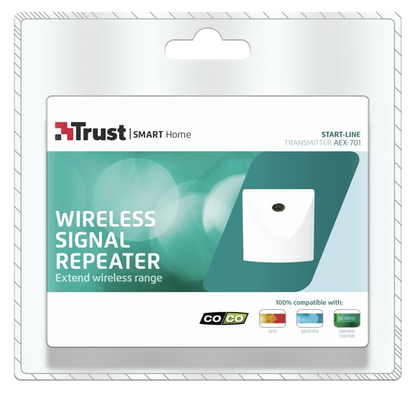 Trust AEX-701 smart home signalforlænger Trådløs