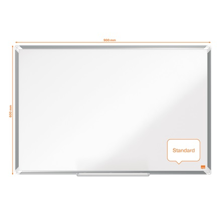 Nobo Premium Plus Stål Whiteboard EU Ecolabel 900x600 mm