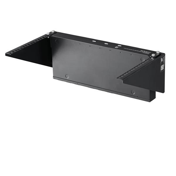 StarTech.com Vertikalt vægmonteret 19 tommer serverrack - 6U - Vægmontering - Sort - 6U - 48.