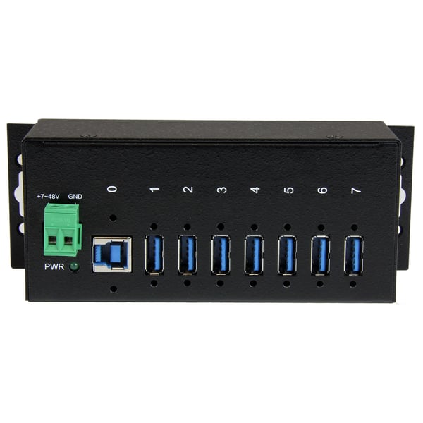 StarTech.com Industriel 7-port USB 3.0 Hub med overspændingsbeskyttelse