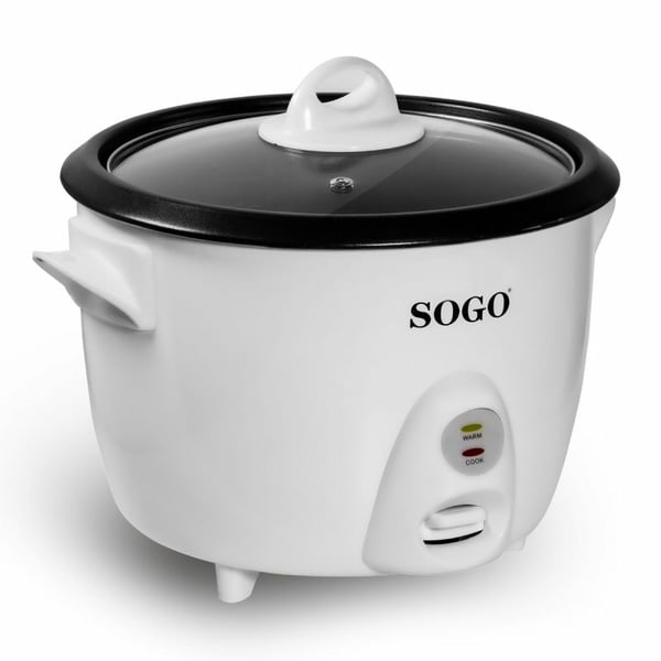 Sogo ARR-10065 riskoger 1,5 L 500 W Hvid