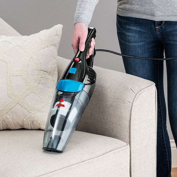 Bissell Featherweight Pro Eco Skaftdammsugare AC Torr Utan påse 0,5 l 450 W Blå, Titan