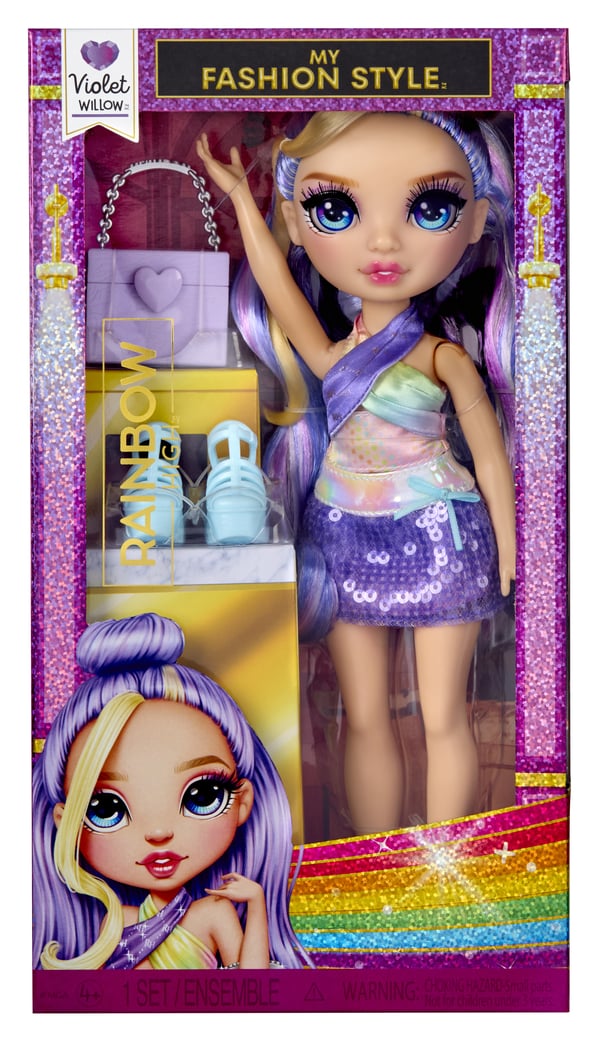 Rainbow High My Fashion Style Fashion Doll - Violet Willow (Purple)