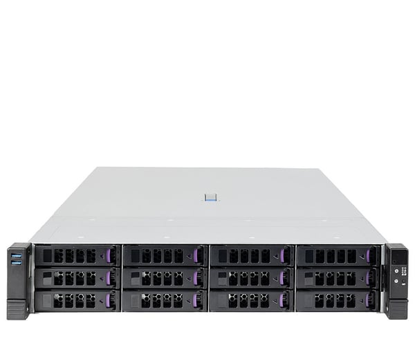 bluechip SERVERline R42322r server 1,92 TB Stativ (2U) AMD EPYC 9015 3,6 GHz 32 GB DDR5-SDRAM 800 W