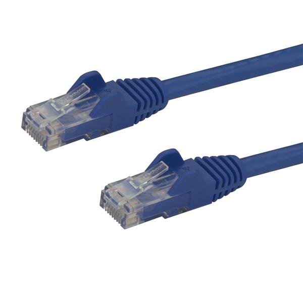 StarTech.com N6PATC15MBL nätverkskablar Blå 15 m Cat6 U/UTP (UTP)
