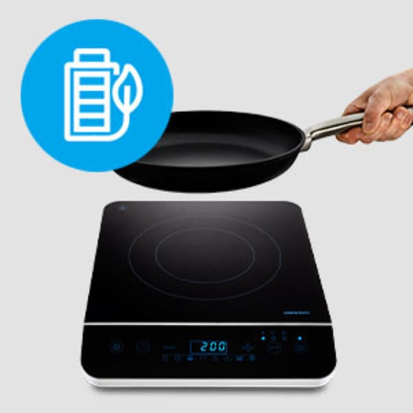 MEDION MD 17595 Sort Bordplade Zone induktionskogeplade 1 zone(s)