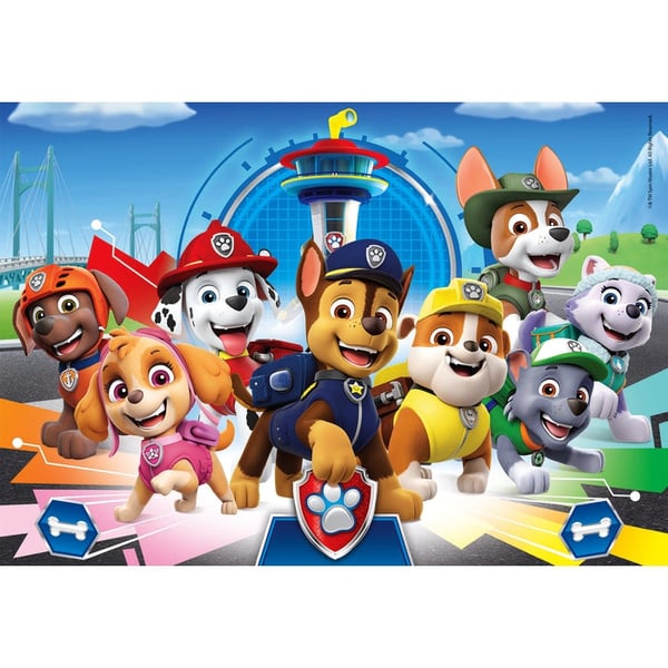 Clementoni Supercolor Paw Patrol Puslespil 20 stk Tegnefilm
