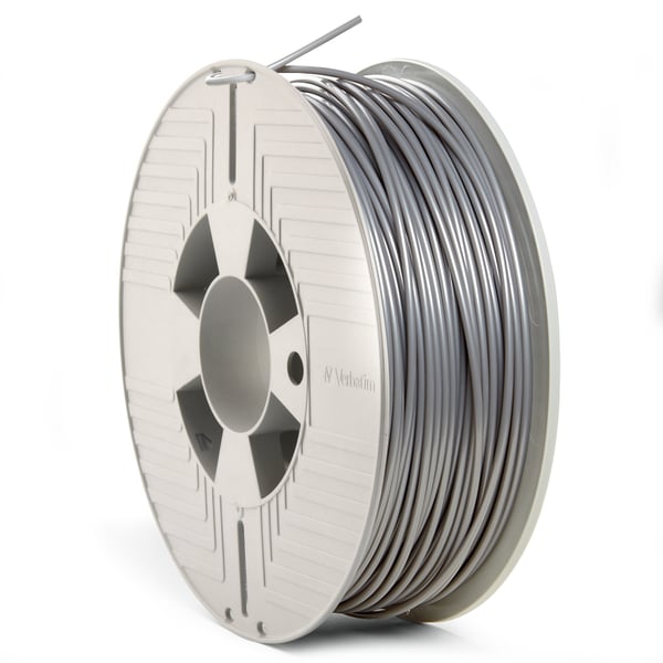 Verbatim 55329 3D print materiale Polymælkesyre (PLA) Sølv 1 kg