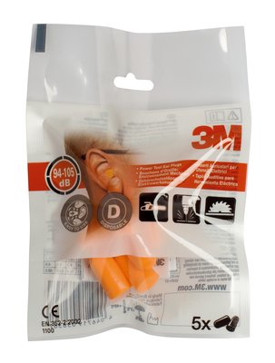 3M 1100C korvatulppa Kertakäyttökorvatulppa Oranssi 10 kpl