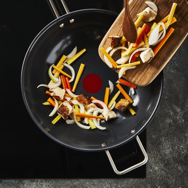 Tefal Nordica H8711955 paistinpannu Vokki-/öljyvokkipannu Pyöreä