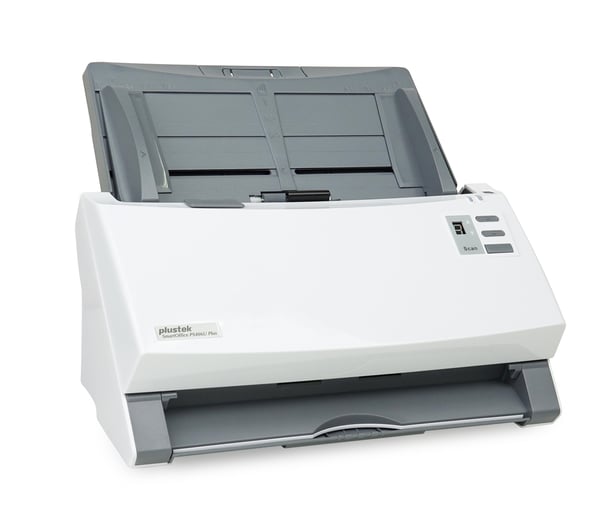 Plustek SmartOffice PS406U Plus ADF-scanner 600 x 600 dpi A4 Grå, Hvid