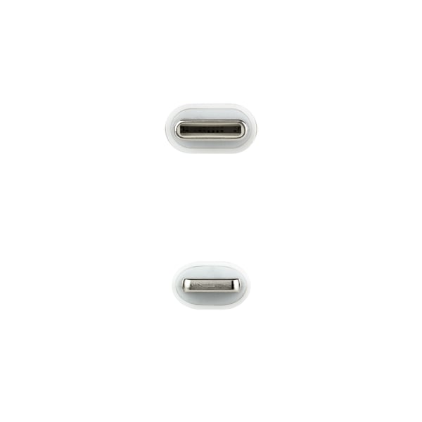 Nanocable 10.10.0600 Lightning kabel 0,5 m Hvid