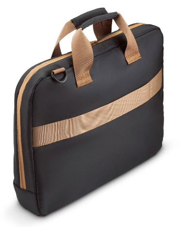 Hama Ultra Lightweight 35,8 cm (14.1") Toploader taske Beige, Sort