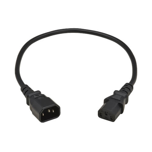 Eaton P004-P5M-EU el-ledning Sort 0,5 m IEC C13 IEC C14