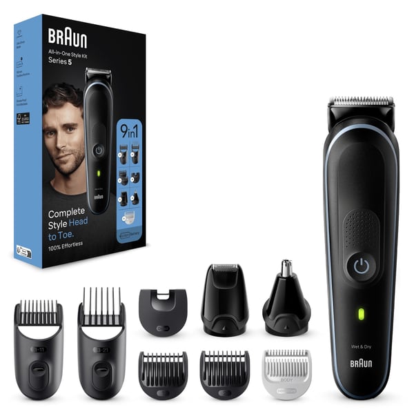Braun MGK5411 Svart, Blå Litium