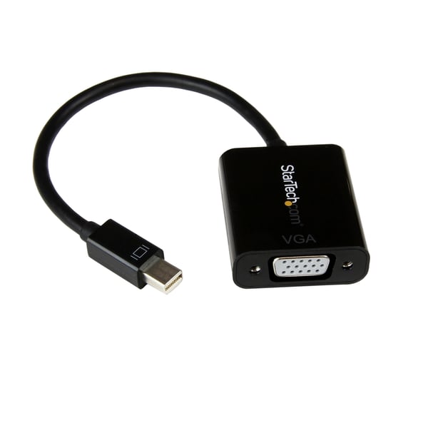 StarTech.com MDP2VGA2 videokabel adapter 0,18 m Mini DisplayPort VGA (D-Sub) Sort