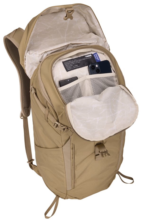 Thule Alltrail TADP225 Faded Khaki rygsæk Rejserygsæk Kaki Polyester