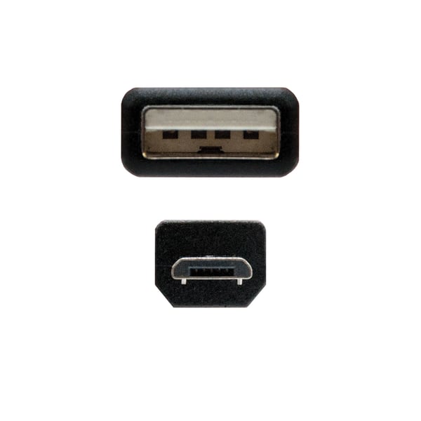 Nanocable 10.01.0501 USB-kabel USB 2.0 1,8 m USB A Micro-USB B Sort