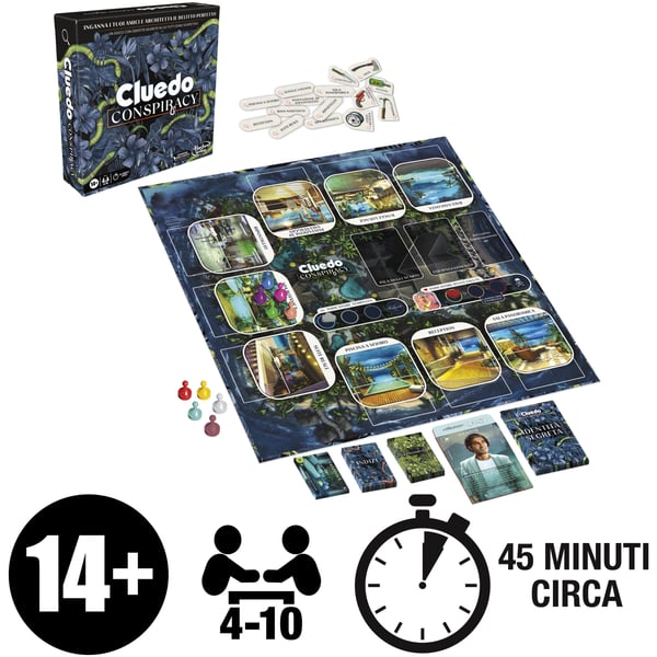 Cluedo Clue Conspiracy Brætspil Udledning
