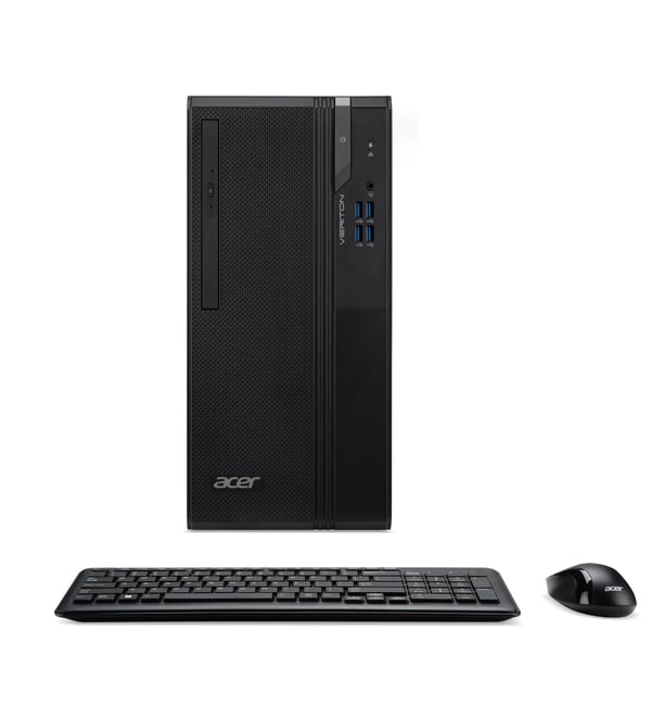 Acer Veriton X VX2710G Intel® Core™ i5 i5-14400 16 GB DDR4-SDRAM 512 GB SSD Windows 11 Pro Työpöytä PC Musta