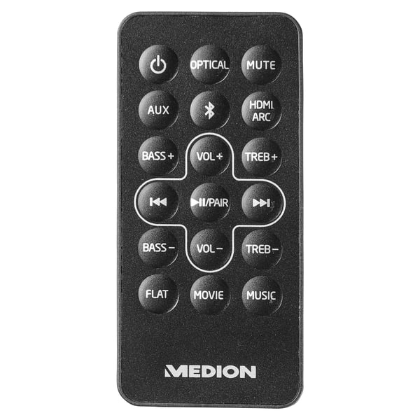 MEDION LIFE P61450 Sort 2.1 kanaler 120 W