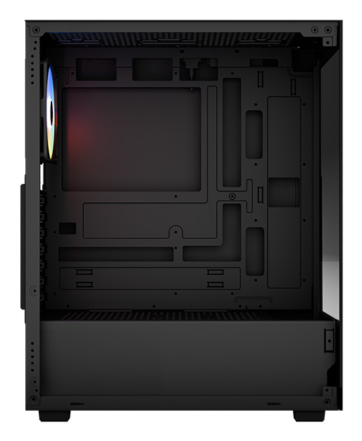 Aerocool Pivot-G-BK-v1 Midi Tower Svart