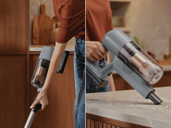 Electrolux EP72AB21UG Sauvaimuri Akku Kuiva HEPA, Vaahto, Mikro Pussiton 0,3 L Harmaa 4 ah