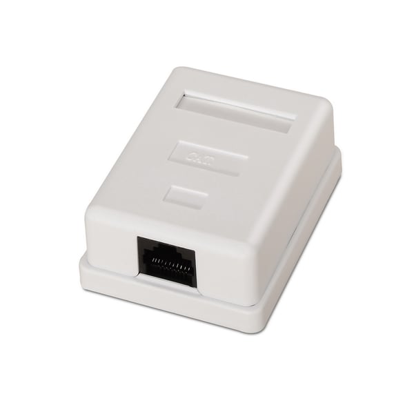 AISENS A139-0301 netværk fordelerskab Cat6 Hvid