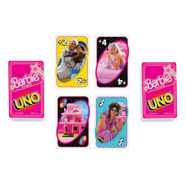 Mattel Games UNO Barbie The Movie
