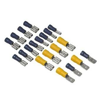 Hama Flat plug connector set I 20 Pcs Flerfarvet Hama Flat plug connector set I 20 Pcs Flerfarvet