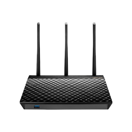 ASUS RT-AC1900U trådlös router Gigabit Ethernet Dual-band (2,4 GHz / 5 GHz) Svart